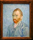 Vincent van gogh Self Portrait at Orsay Museum in Paris